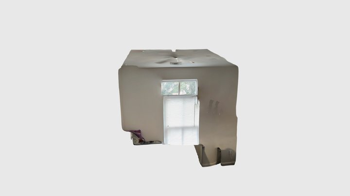 Game Design Student’s Dorm Room 3D Model