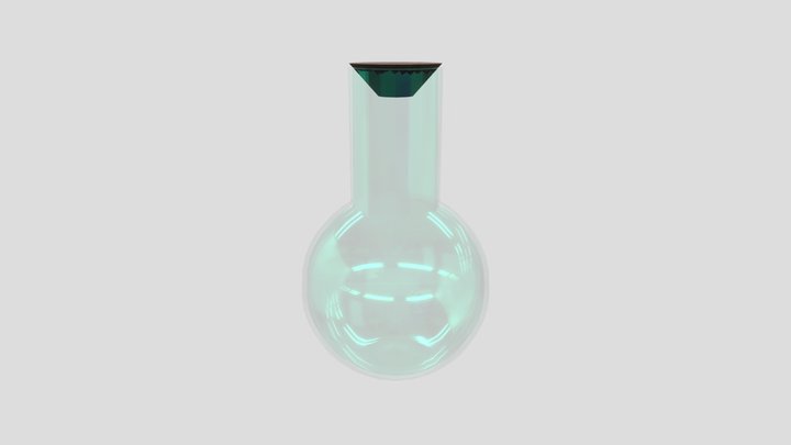 empty potion bottle 3D Model