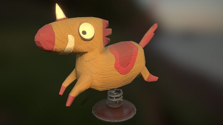 Horse 3D Model