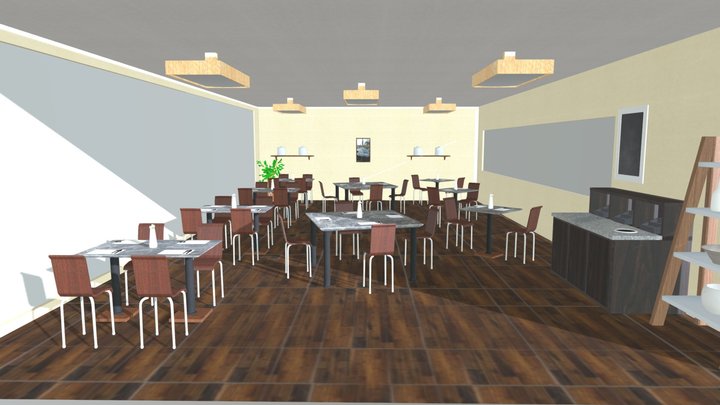 FFITSOM - Cafe 3D Model