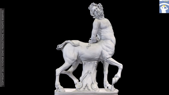 3D rendering of Centaur, old