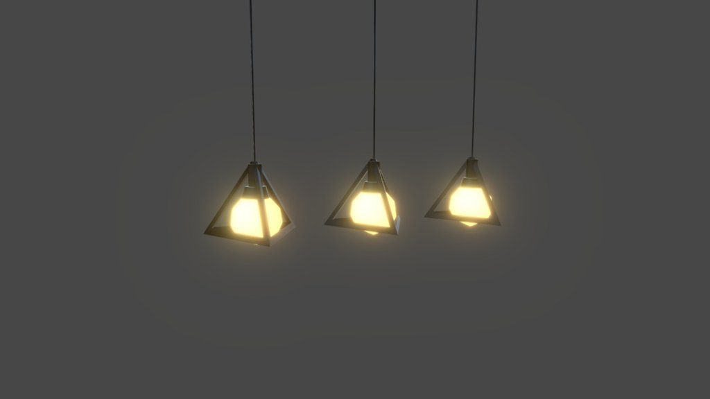 Triangle Top Light - 3D model by khanhnguyen1189 [5ac4b9a] - Sketchfab