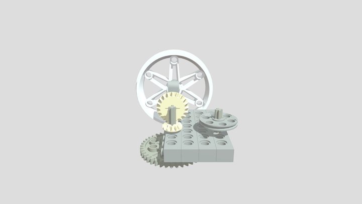 Modelisation du Moulin de Keriolet 3D Model