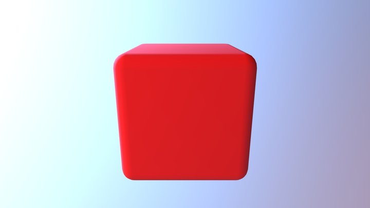 Cube Test 3D Model