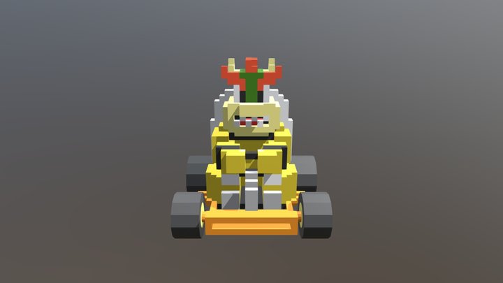 Bowserkart 3D Model