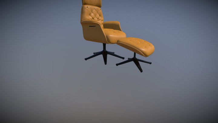 Flexlux 3d chair 3D Model