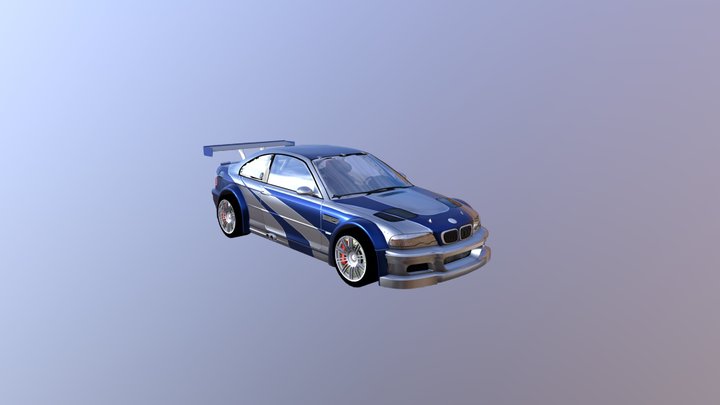 BMW M3Gtr 3D Model
