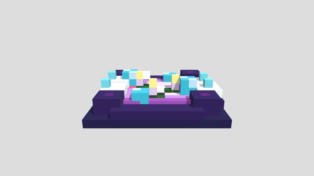 Luminous Pond - Voxel 32x32 (Animated)