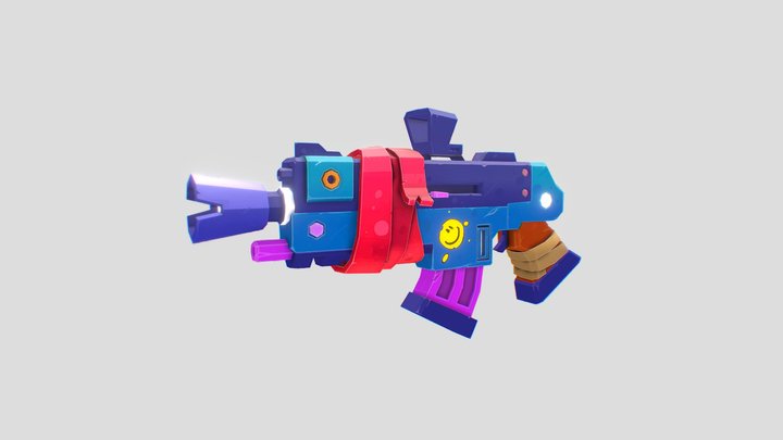Legendary SMG 3D Model
