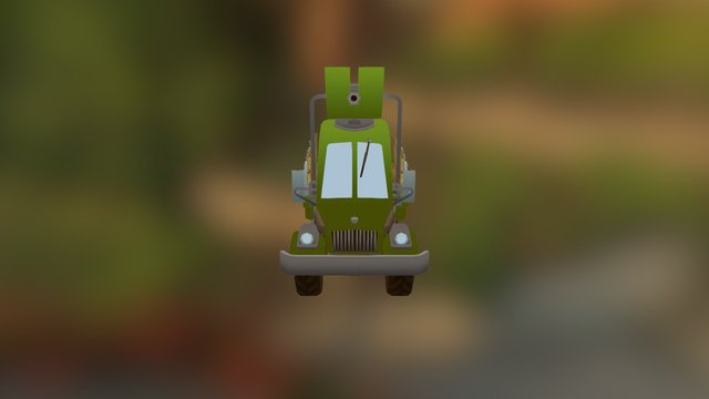 Truck 01 3D Model