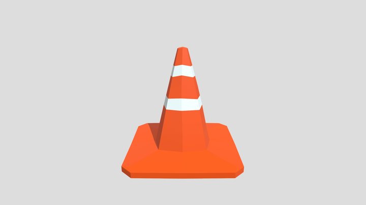 street Cone 3D Model