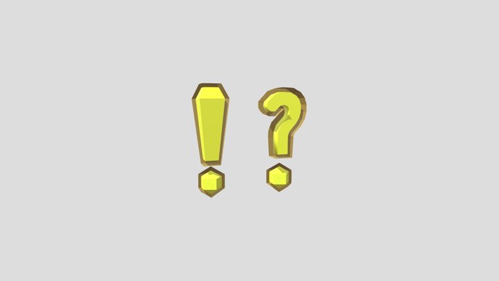 Quest Marker 3D Model