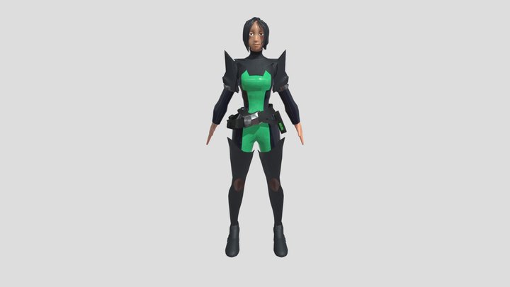 Valorant Viper 3D Model