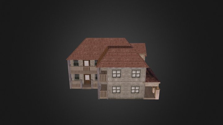 Old House 3D Model