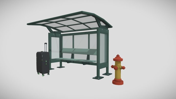 Week 11 - Bus Station 3D Model