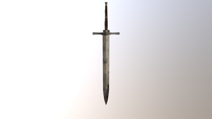 Sword - Textured 3D Model