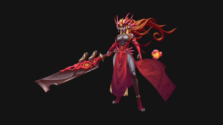 Hestia_Calibre_Handpaint 3D Model