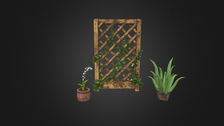 Plant Props 3D Model