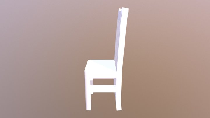 Cadeira Basica 3D Model