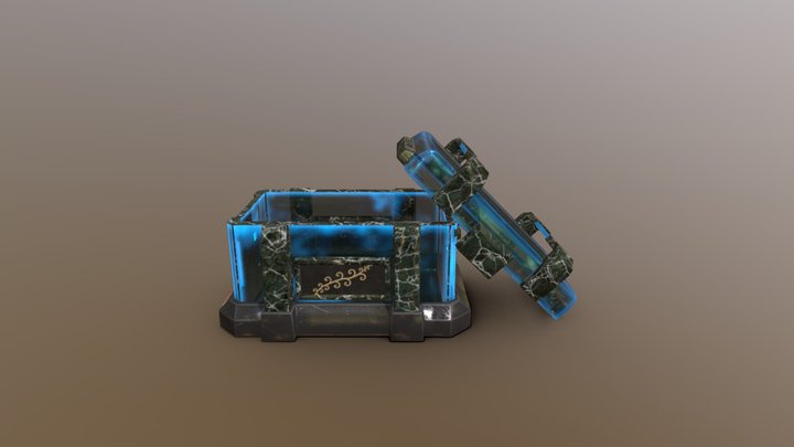 Chest box v.2 3D Model