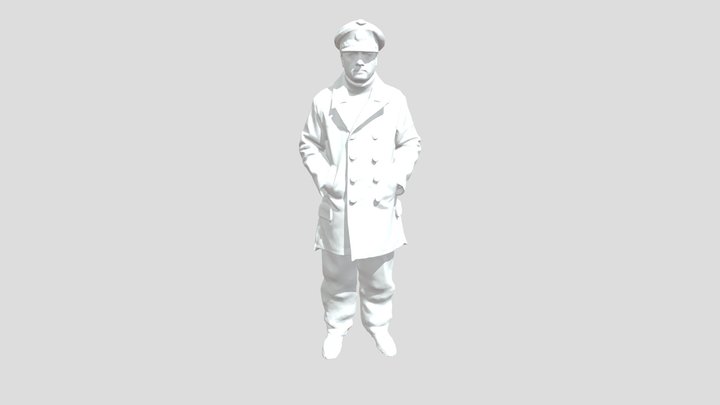 Captain's Attire 3D Model