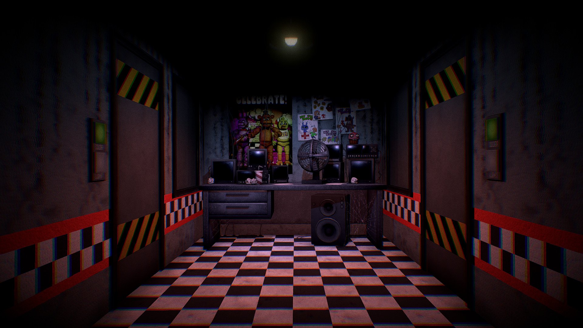 ArtStation - Fnaf 1 - Security Office