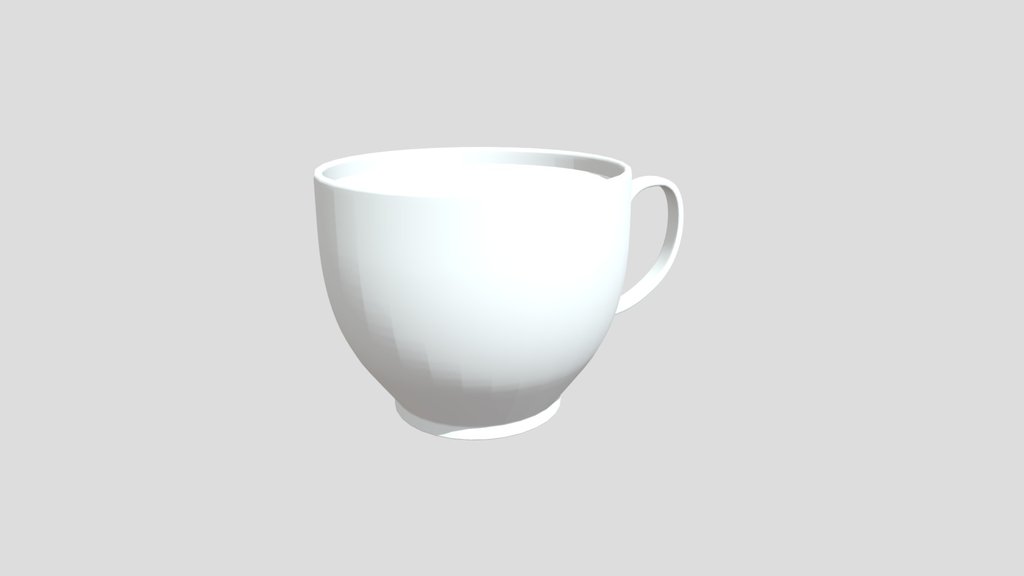 Coffee Cup with Liquid