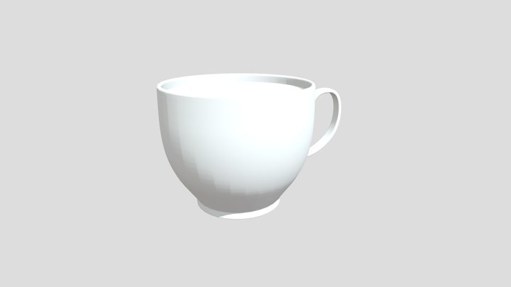 Coffee Cup with Liquid – Free 3D Model STL