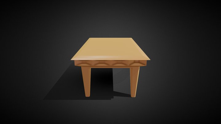 shinning table 3D Model