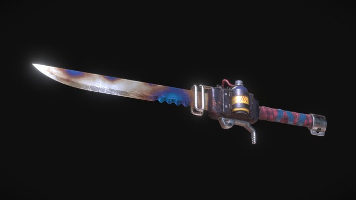 Induction Blade 3D Model