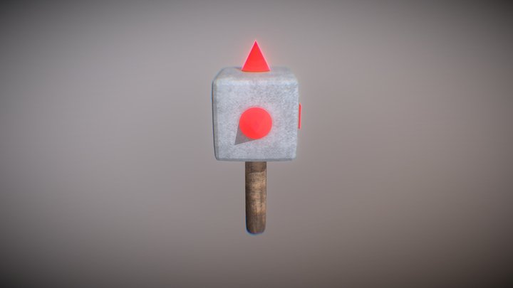 Kick Hammer 3D Model