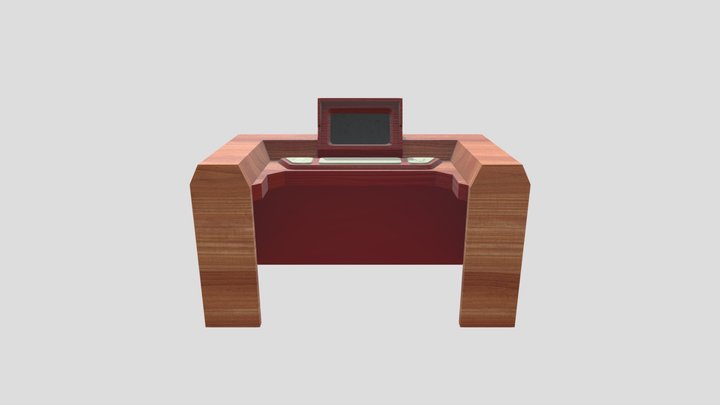 Computer setup 3D Model