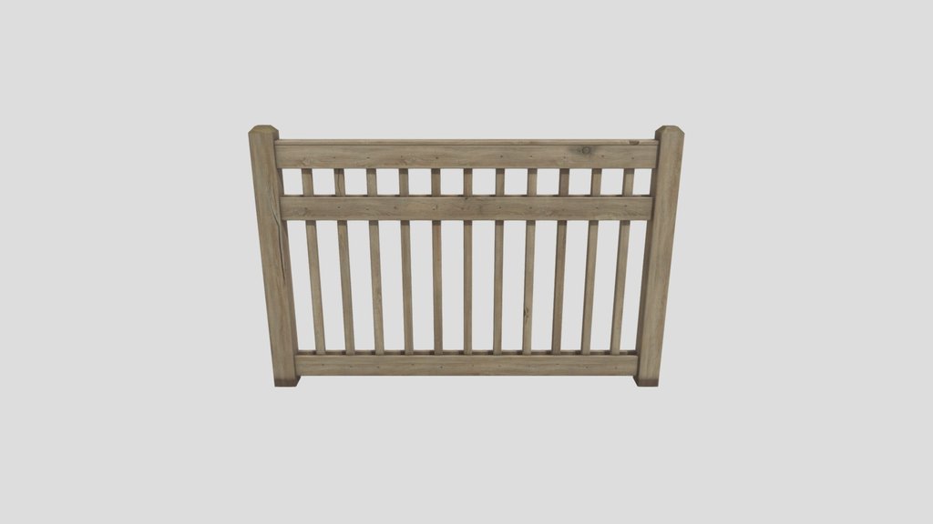 Wooden Fence 44
