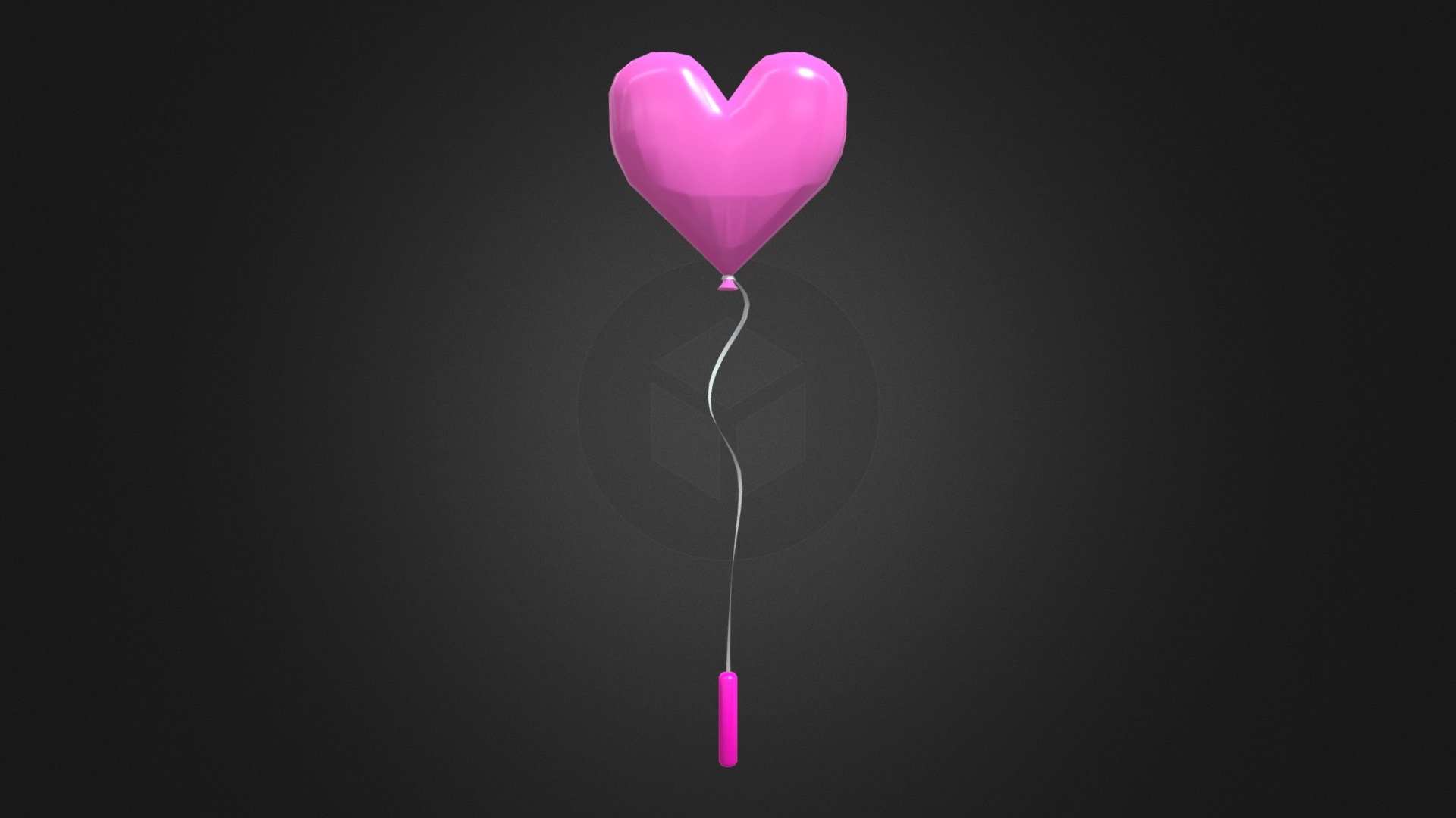 Fashion Contest - Valentine's Balloon - 3D model by Xane Myers (@Xane ...