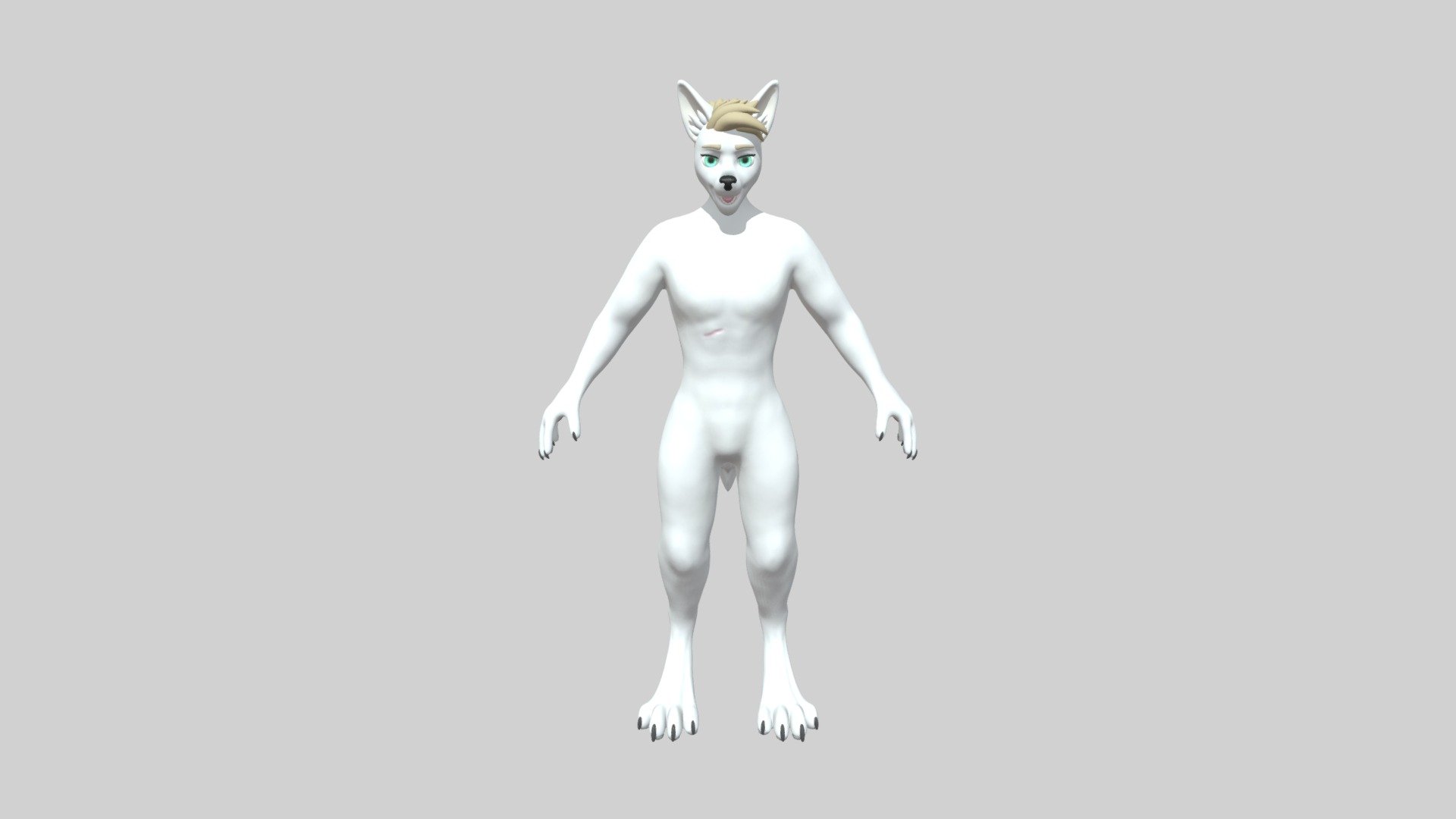 Wolf model - 3D model by Johan_Wolff [5ad2e33] - Sketchfab