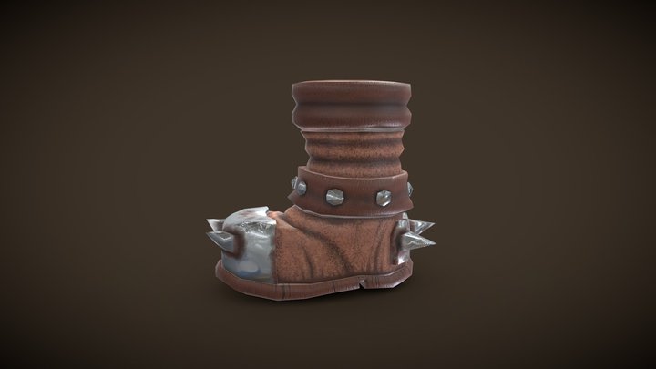 DANGEROUS BOOT 3D Model