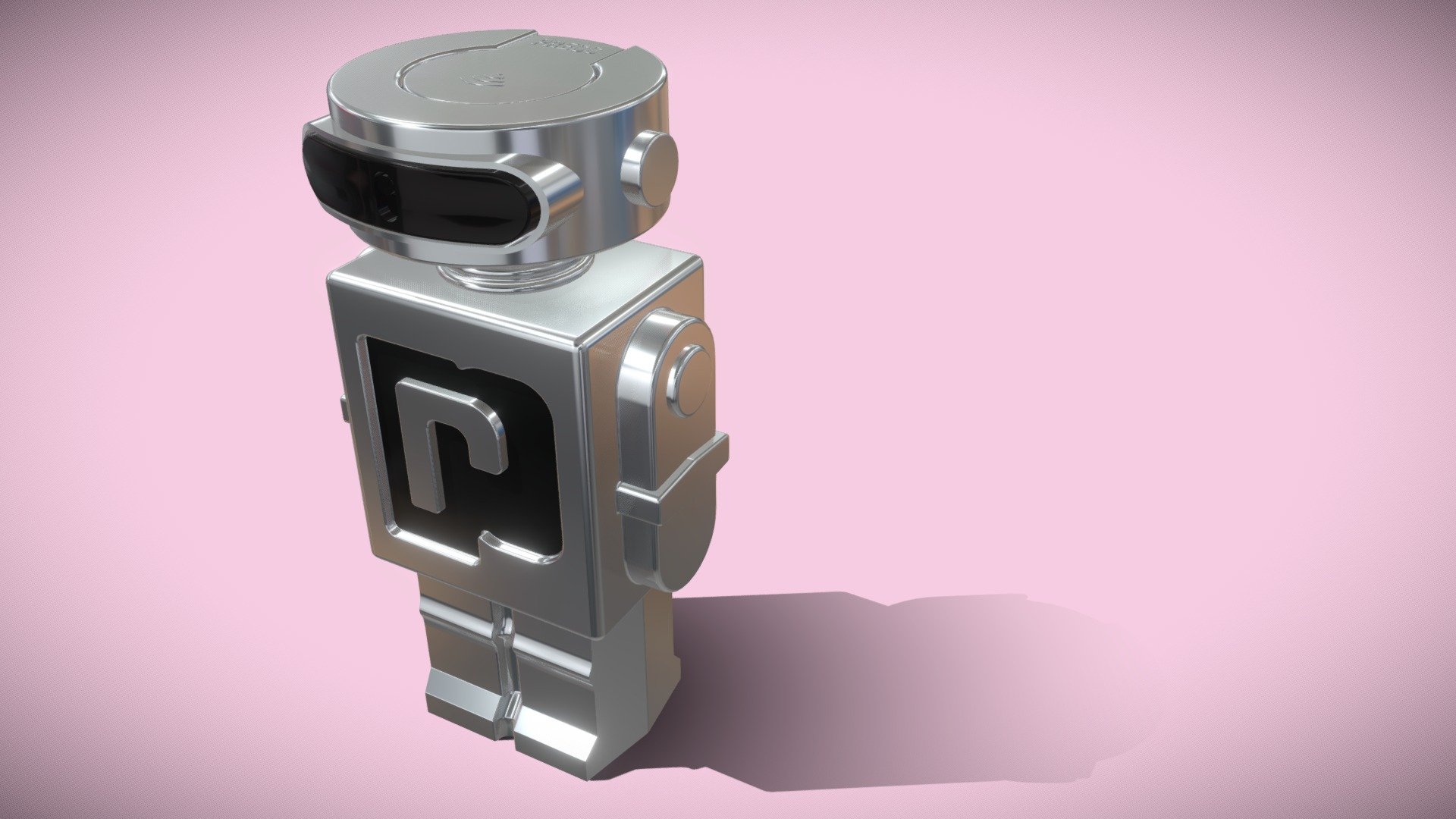 Paco Rabanne Robot Perfume - 3D model by Fede (@fedemergent) [5ad3996 ...