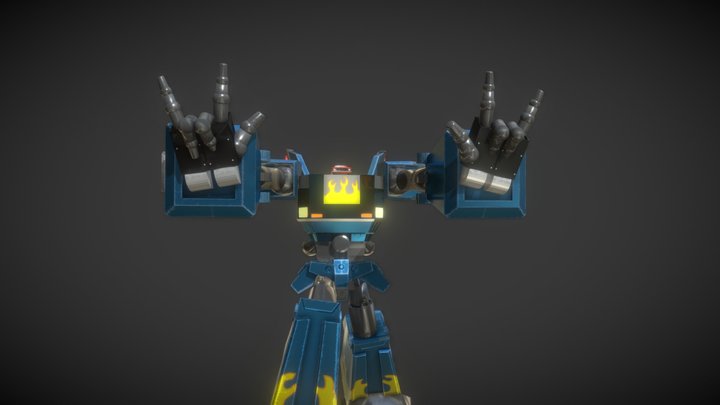 Megas XLR- Niiiiiice 3D Model