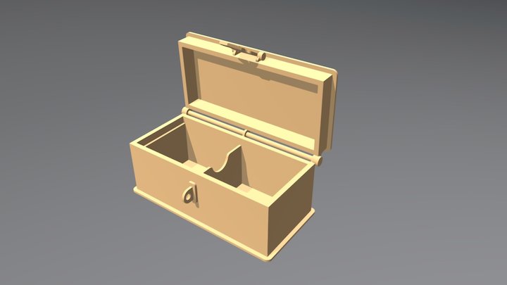 Chest Box Blank 3D Model