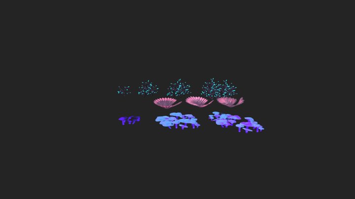 OceanGlowSet 3D Model