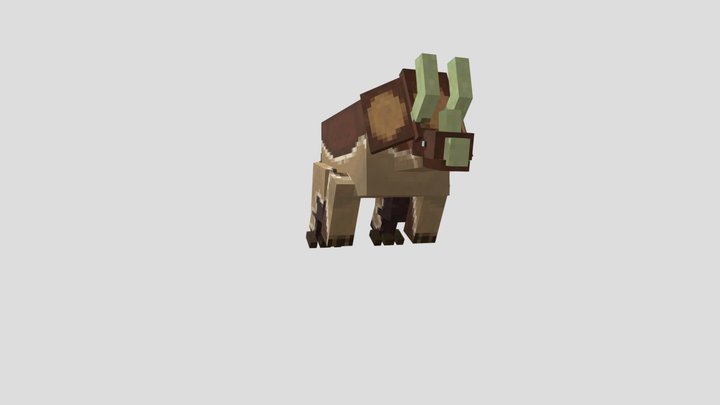 Triceratops 3D Model