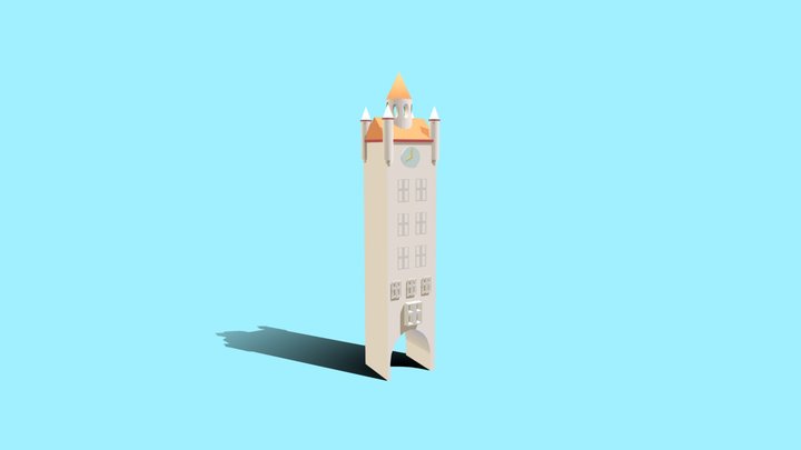 turm Patrizia Schmid 3D Model