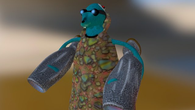 Bazooka Mouse 3D Model