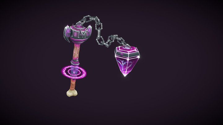 DAE - Weaponcraft - Mace 3D Model