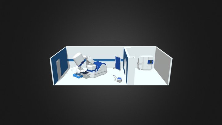 FLASHKNIFE in an operating room 3D Model