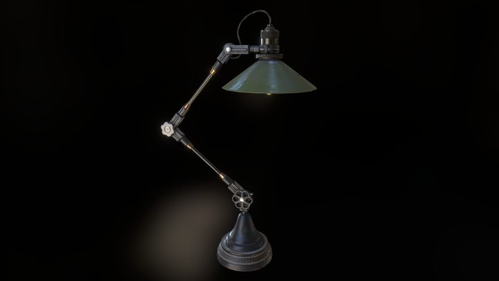 Vintage lamp 3D Model