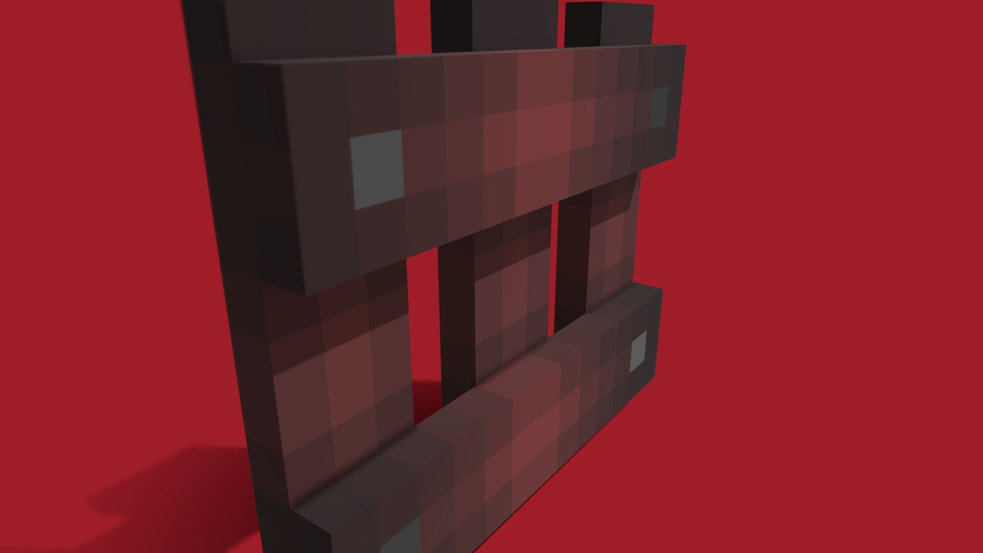 wooden fence Minecraft 3D model by AR_GAMER_X2 [5ad9514] Sketchfab