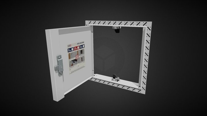 Inspection Plasterboard Access Panel 3D Model