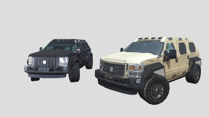 USSV Rhino GX 2018 3D Model