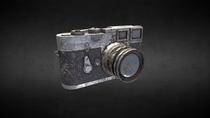 Leica M3 Camera 3D Model